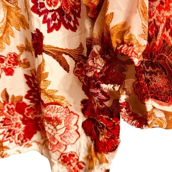 JM Collection Design Womens Blouse Neo Colorful Size Large Sku 2353 - Picture 9 of 15